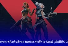 Valorant Siyah Ekran Hatası